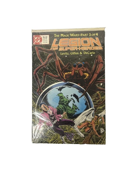 Other - Dc Comics Comic Book Legion Of Superheroes No 62 July 1989 Comic Book